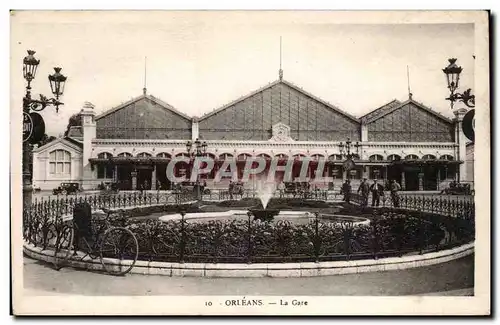 Cartes postales Orleans La gare