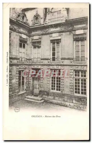 Cartes postales Orleans Maison des Oves