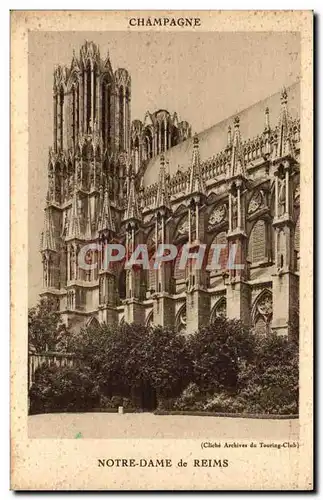 Cartes postales Reims Notre Dame