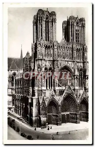 Cartes postales Reims La cathedrale