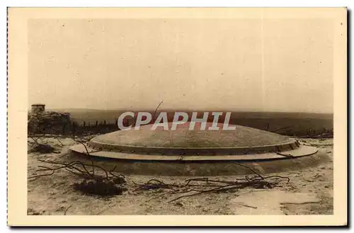 Cartes postales Fort de Douaumont Tourelle de 155