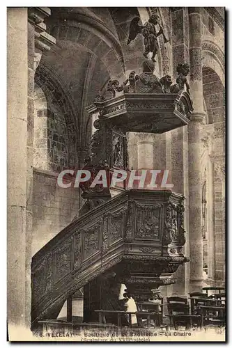 Ansichtskarte AK Vezelay Basilique de la Madeleine la chaire