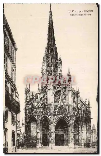 Rouen Cartes postales Eglise Saint Maclou