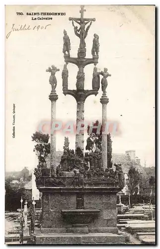 Cartes postales Saint thegonnec Le calvaire