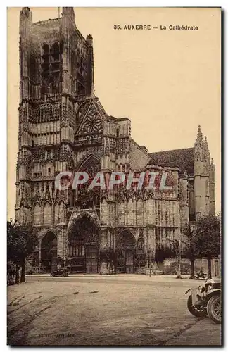 Cartes postales Auxerre La cathedrale