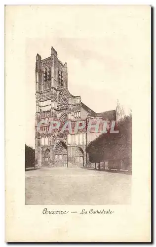 Cartes postales Auxerre La cathedrale