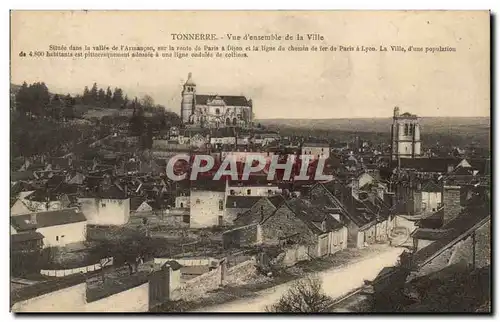 Cartes postales Tonnerre Vue d&#39ensemble