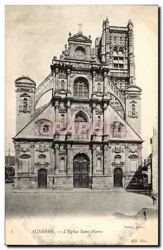 Cartes postales Auxerre L&#39eglise Saint Pierre