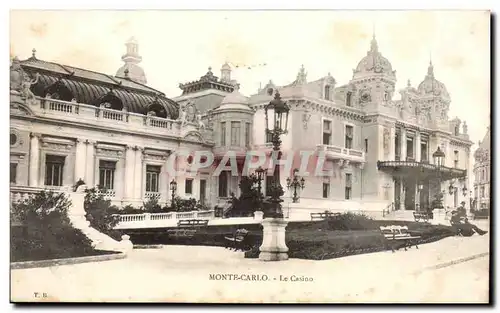 Cartes postales Monaco Monte Carlo Le casino