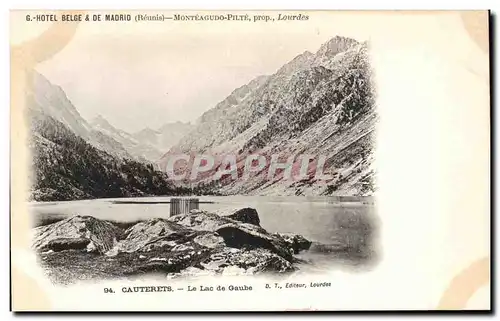 Cartes postales Cauterets Le lac de Gaube