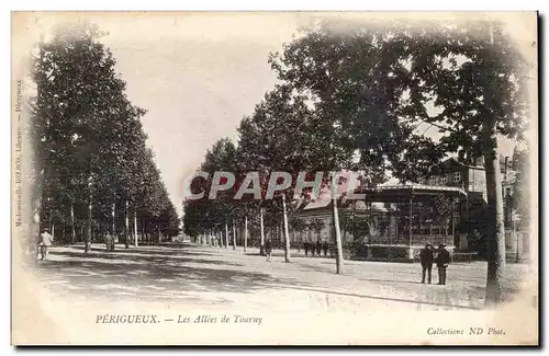 Cartes postales Perigueux Les allees de Tourny