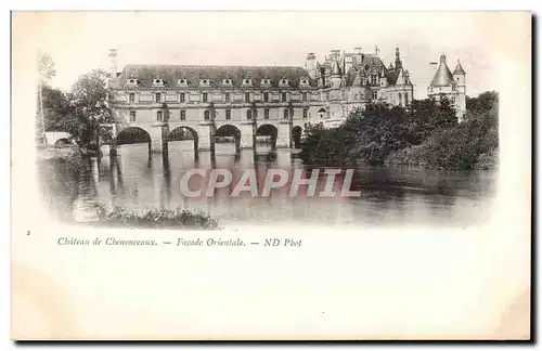 Cartes postales Chateau de Chenonceaux Facade orientale