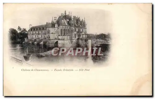 Cartes postales Chateau de Chenonceaux Facade orientale