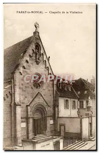 Cartes postales Paray le Monial Chapelle de la Visitation