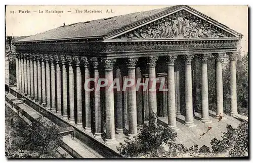 Cartes postales Paris La Madeleine