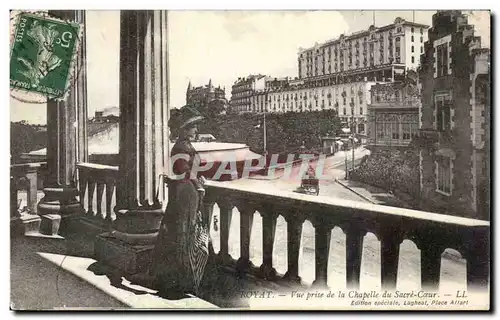 Ansichtskarte AK Royat Vue prise de la chapelle du Sacre Coeur