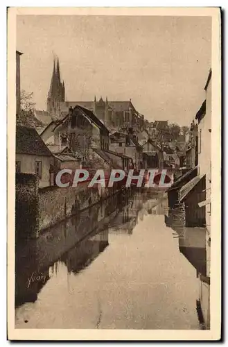 Chartres Ansichtskarte AK L&#39Eure au pont St Hilaire