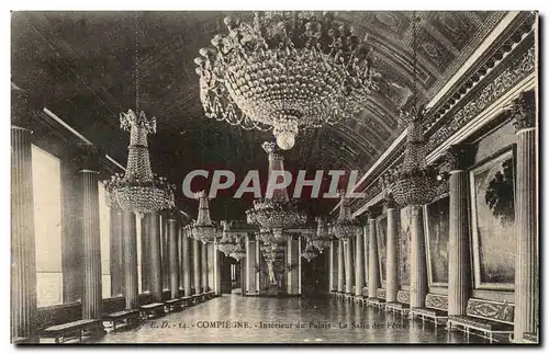 Ansichtskarte AK Palais de Compiegne Interieur du palais La salle des fetes