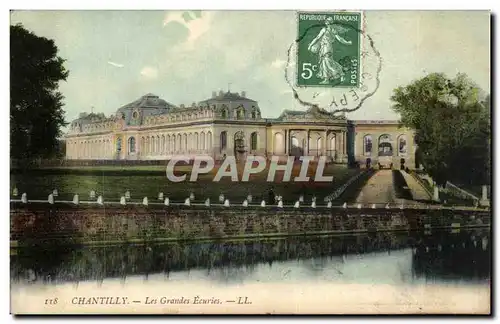 Ansichtskarte AK Chantilly Les grande ecuries