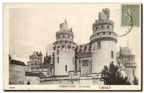 Cartes postales Pierrefonds Le chateau