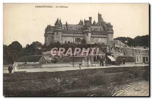 Cartes postales Pierrefonds Le chateau