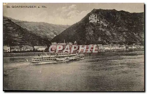 Cartes postales St Goarshausen a Rhein