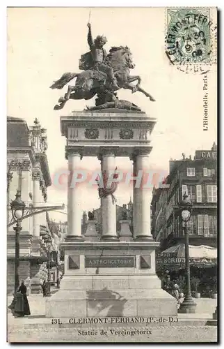 Cartes postales Clermont Ferrand Statue de Vercingetorix