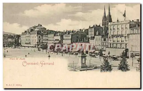 Cartes postales Clermont Ferrand Place de Jaude