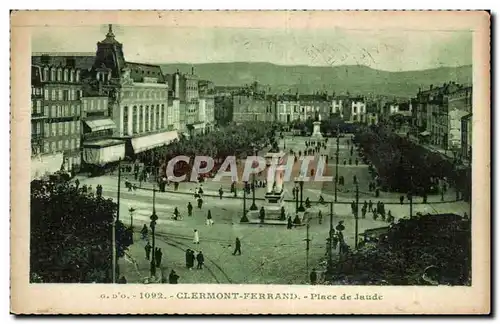 Cartes postales Clermont Ferrand Place de Jaude