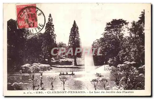 Cartes postales Clermont Ferrand Le lac du jardin des plantes