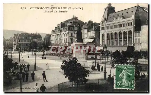 Cartes postales Clermont Ferrand Place de Jaude