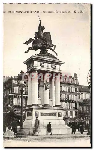 Cartes postales Clermont Ferrand Monument Vercingetorix