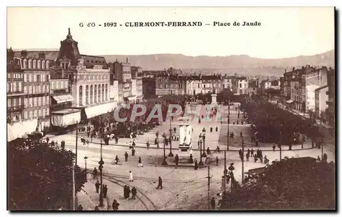 Cartes postales Clermont Ferrand Place de Jaude