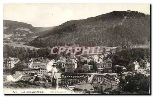 Cartes postales La Bourboule Vue d&#39ensemble