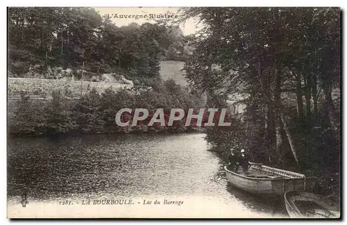 Cartes postales La Bourboule Lac du barrage