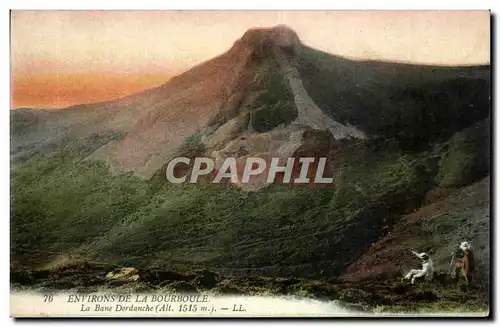 Cartes postales Environs de la Bourboule La Bave Dordanche (1515m)