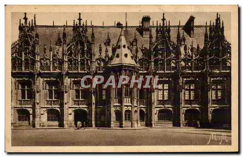 Ansichtskarte AK Rouen La ville musee le palais de justice Facade