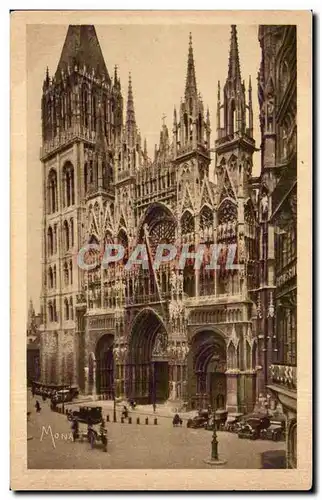 Ansichtskarte AK Rouen La ville musee Cathedrale Notre Dame