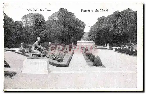 Cartes postales Versailles Parterre du nord