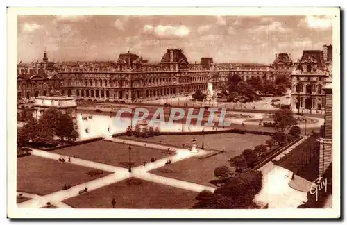 Paris - 1 - Perspective sur la Place du Carrousel - Cartes postales