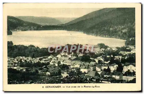 Gerardmer - Vue prise de la Roche du Rain - Ansichtskarte AK