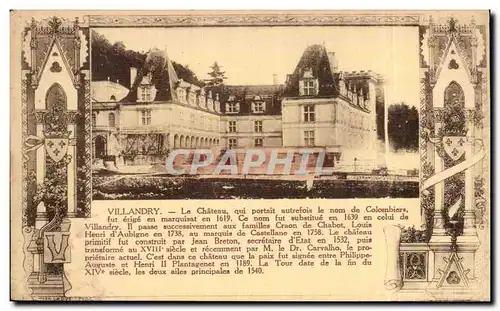 Villandry - Le Chateau - Cartes postales