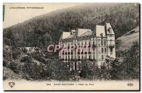 Saint Nectaire - Hotel du Parc Ansichtskarte AK