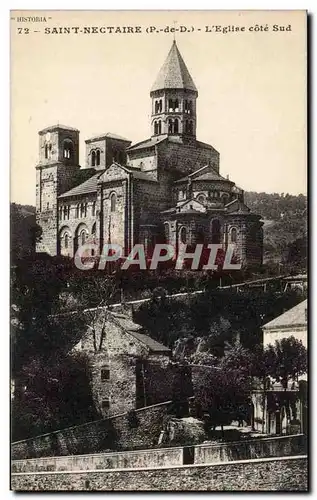 Saint Nectaire - L&#39Eglise - Cote Sud Cartes postales