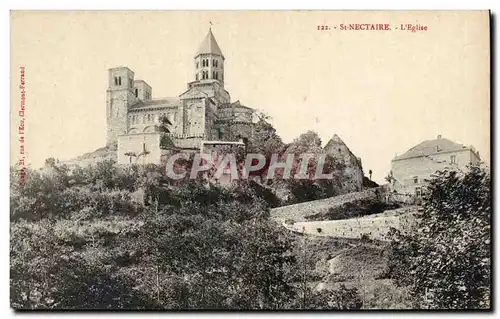 Saint Nectaire - L&#39Eglise Cartes postales