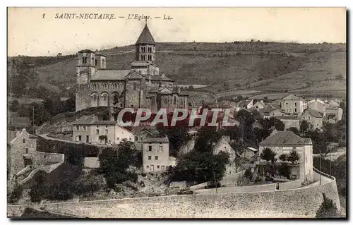 Saint Nectaire - L&#39Eglise Cartes postales