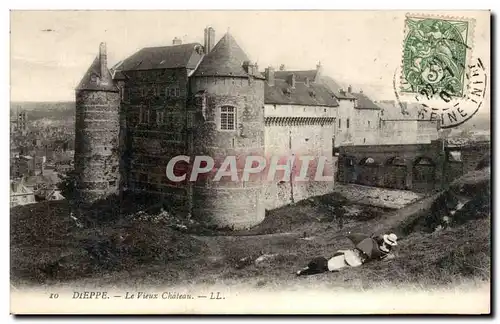 Dieppe - Le Vieux Chateau Cartes postales