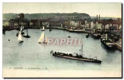 Dieppe - L&#39Avant Port Cartes postales