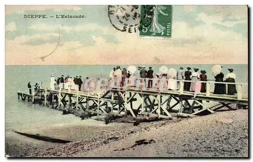 Dieppe - L&#39Estacade Cartes postales