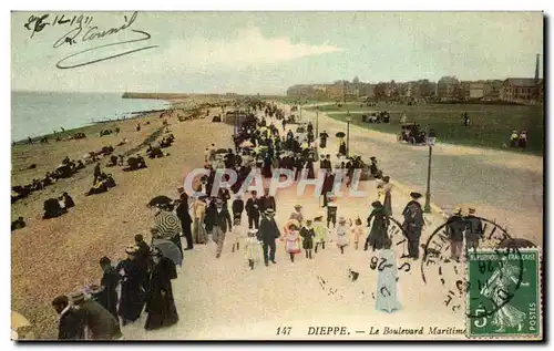 Dieppe - Le Boulevard Maritime Cartes postales